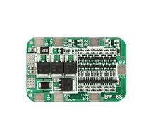 Tablero de protección PCB de batería de litio 18650, 6S 15A 22V 24V Cargador PCB BMS Tablero de protección para celda de batería de litio de iones de litio