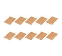 Tablero de prototipo fenólico de 5 x 7 cm, tabla de prototipos con agujeros preperforados para una fácil placa de prototipo de montaje electrónico