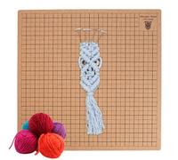 Tablero de proyectos de , tablero de de instrucciones en inglés, suministros de de corcho, tablero de corcho de trabajo, proyecto de pulsera con instrucciones incluidas, crea