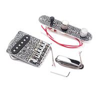 Tablero de puente profesional de 6 cuerdas para guitarra eléctrica, tablero de control de interruptor de 3 vías, juego de pastilla de cuello para guitarras eléctricas