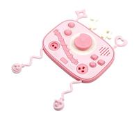 Tablero de Puzzle de Silicona, educativo para, Tablero de aprendizaje sensorial Táctil, Diseño de Juego de Desarrollo Suave, Numerosas Tablas funcionales con elementos