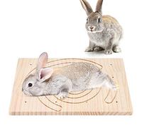 Tablero de rascado de Garras, Conejo de hámster para Mascotas Tablero de raspado de Garras de Madera Tablero de raspado de Garras de Madera para Mascota Erizo Ardilla Conejo Jugar Accesorio