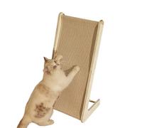 Tablero de Rascado de Gatos - Poste de Sisal Antideslizante y Ergonómico de - Rascador de Interior | para Uso en Interior y Exterior, Dormitorio, Sala de Estar y Esquina