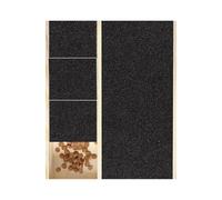 Tablero de Rascado para Perros Base De Madera Para Cuidar Uñas Caninas