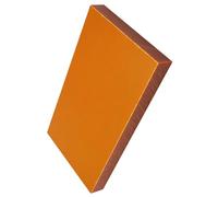 Tablero de Resina Fenólica de Baquelita, Lámina Aislante Eléctrica, Materiales Laminados for Laboratorio y Bricolaje, 500x500 mm, 1 Pieza(3mm)