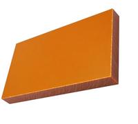 Tablero de Resina Fenólica de Baquelita, Lámina Aislante Eléctrica, Materiales Laminados for Laboratorio y Bricolaje, 500x500 mm, 1 Pieza(8mm)
