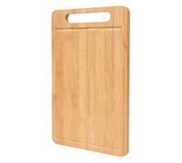 Tablero de servicio de madera - bandeja de chopping | Grueso de doble cara disponible para verduras de carne de cocina vegetales queso, Charcutería Platter Butcher Block Rectangular Natural Hardwood