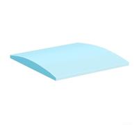 Tablero de soporte de esponja de sofá Inserto de espuma de alta densidad para cojines de sofá caídos que evita que se hunda 20 x 20 x 2 pulgadas negro (azul)
