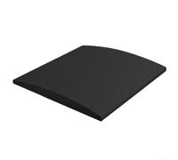 Tablero de soporte de esponja de sofá Inserto de espuma de alta densidad para cojines de sofá flacidez que evita que se hunda, 20 x 20 x 2 pulgadas, negro