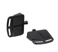 Tablero de Suelo Diamond Cut Compatible Con Harley Fat Boy(All Black) | Compatible con modelos Street Bob 2006-2013 y de turismo; Incluye reposapiés y estribos