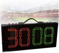 Tablero de sustitución de fútbol LED portátil, pantalla electrónica de cambio de jugador para árbitros y partidos de fútbol
