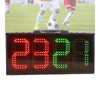 Tablero de sustitución LED, pantalla electrónica de árbitro para partidos de fútbol, diseño de alta visibilidad, ideal para juegos de fútbol