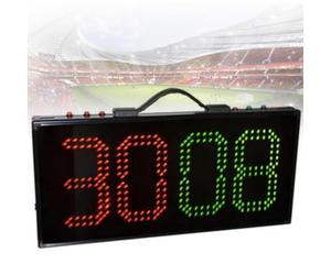 Tablero de sustitución LED para fútbol y béisbol, pantalla electrónica portátil de cambio de árbitro, equipo deportivo para transiciones y sustituciones de jugadores