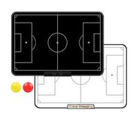 Tablero de Tácticas LCD 13.4 Pulgadas para Fútbol, Pizarra Magnética de Baloncesto, Bloqueo con un Solo Clic, Accesorios Completos para Enseñanza(Soccer)