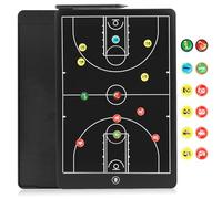 Tablero de tácticas LCD de 16 pulgadas para baloncesto, tablero electrónico mejorado, bloc de escritura táctico magnético con marco de ABS ecológico, impermeable, resistente a caídas con bolígrafo
