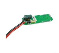 Tablero de taladro de litio de 16,8 V, control de motor sin escobillas con protección de retardo de un segundo, ABS robusto y construcción de metal, PCB verde de 6,6 x 2,5 cm para mantenimiento de