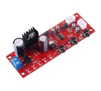 Tablero de tono de aumento de graves con procesador de preamplificador de audio envolvente 3D diseñado para proyectos de mejora del hogar que ofrece luces LED claras y para modos de ecualizador