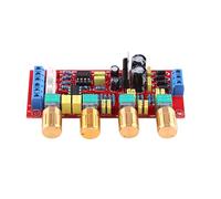 Tablero de tonos de preamplificador de alta fidelidad, 12V CA Pre-amplificador NE5532 Kits de tablero de tonos de preamplificador OP-AMP Amplificador de alta fidelidad 2#