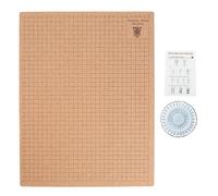 Tablero de y alfileres, tablero de proyectos portátil de 20 x 20 cm con rejillas y alfileres | Crea creaciones de nudos de, reutilizable con instrucciones (idioma español no