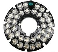 Tablero del iluminador del IR 36 LED 850nm para CCFor sistemas de la cámara de TV Soporte DC12V Voltaje de entrada 20m Alcance lente listo