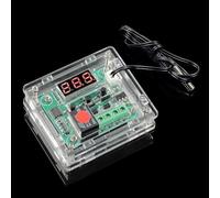 Tablero del interruptor del regulador de temperatura digital para DC 12V con la exhibición roja y la frecuencia de actualización rápida
