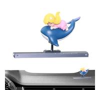 Tablero del salpicadero del coche, tablero de temblor de bordes, bobblehead | Dibujos animados Surfing Boy Dorcor del coche - Diseño lindo de surfing swinging swing para él su annive