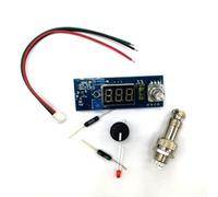 Tablero digital de control de temperatura para mango de soldador T12 con función de detección de fallos y activación de agitación entre 200 y 450 grados (blanco)