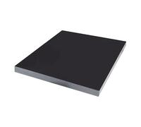 tablero eléctrico de resina fenólica de madera, La hoja plástica fenólica for trabajar a máquina piezas ennegrece los 20x25cm 30x30cm 3-40m m gruesos(20cm X 25cm,Thick:25mm)