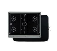 Tablero Electrónico de Entrenamiento de Fútbol, Pizarra de Entrenamiento de Bádminton, con Lápiz óptico y Bolsa de Almacenamiento, con Función de Borrado/Bloqueo con un Solo Clic(Ice Hockey)