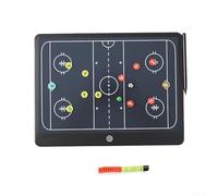 Tablero electrónico de estrategia LCD con pegatinas magnéticas para entrenadores de fútbol y deportes de equipo para planificar ejercicios, comunicar tareas y revisar escenarios (hockey sobre hielo)