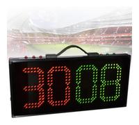 Tablero electrónico de sustitución de fútbol con pantalla LED y marcador digital para gestión de cambios de jugador portátil
