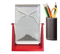 Tablero Escritorio - Modelo Curva Campana Distribución Probabilidad | Herramienta Educativa Resina Tablero Dalton Para Enseñanza Estadística, Ingeniería, Mesa Oficina & Exhibición Hogar