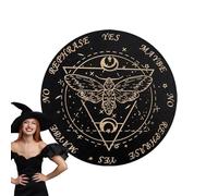 Tablero Espíritu Adivinación, Plancha para Decisiones Tablero Decorativo De Madera, Juego De Ouija para Adivinación para Fiestas Y Reuniones