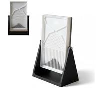 Tablero Galton 11x15 cm - Modelo matemático de distribución Normal, Herramienta didáctica for Laboratorios de física, Modelo de demostración de probabilidad con Curva de Campana