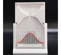 Tablero Galton, 12 * 18 cm, Modelo Matemático de Distribución Normal, Herramienta Didáctica para Laboratorios de Física, Inspira Curiosidad y Mejora el Aprendizaje, para Educadores y Estudiantes