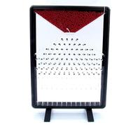 Tablero Galton de escritorio con curva de campana, modelo de experimento, herramienta de demostración de ley estadística para enseñanza de laboratorio de escuela de física