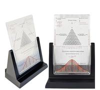 Tablero Galton de Escritorio, demostrador de probabilidad, Modelo distribución Normal, Ayuda didáctica práctica matemáticas, distribución aleatoria(Small)