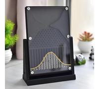 Tablero Galton De Escritorio, Herramienta Didáctica Para Laboratorio De Física, Modelo De Demostración De Probabilidad, Con Curva De Campana, Herramienta Eficaz Para Experimentos Leyes Estadísticas