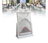 Tablero Galton de Escritorio, Modelo de demostración de probabilidad, 12 x 18 cm, Herramienta de enseñanza for Laboratorios de física, for educadores y Estudiantes.(White)