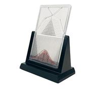 Tablero Galton De Escritorio, Modelo De Demostración De Probabilidad Que Inspira Curiosidad Y Mejora El Aprendizaje. Herramienta Didáctica For Laboratorios De Física, For Distribución