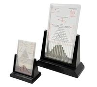 Tablero Galton de escritorio, modelo de demostración de probabilidad, tablero Dalton con curva de campana, herramienta efectiva de experimento de ley estadística, herramienta de enseñanza de