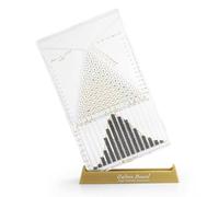 Tablero Galton de Escritorio, Modelo de Experimento de Tablero Galton de 15 x 9,5 cm, Modelo matemático de distribución Normal, demostración efectiva de la Ley estadística, for Laboratorios