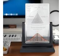 Tablero Galton Para Enseñanza Física,modelo Demostración Probabilidad Con Curva Campana,ley Estadística Efectiva Del Movimiento Moléculas Gas,demostración Velocidad,para Educación En Probabilidad