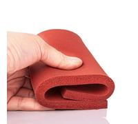 Tablero ignífugo de la espuma del silicón, cojines presionados del silicón de la máquina de laminación de la estera(500mmx500mmx3mm)