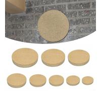 Tablero ignífugo de vermiculita ignífuga, panel de ladrillo refractario, tablero aislante térmico para revestimiento de estufa, chimenea, cubierta de agujero (180 x 50 mm)