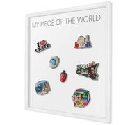 Tablero Imantado 50x50 cm | con Marco Blanco | My Piece Of The World