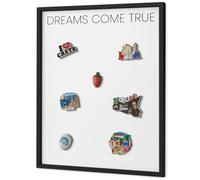 Tablero Imantado 60x80 cm | con Marco Negro | Dreams Come True