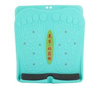 Tablero Inclinado, Camilla de Pantorrilla de Pie Plegable Tablero de Pierna de Masaje Resistente Durable de Forma Segura para la Oficina en el Hogar(Azul verde)