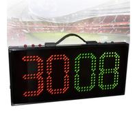 Tablero LED de sustitución de fútbol, pantalla impermeable con batería integrada para cambios de jugador de fútbol