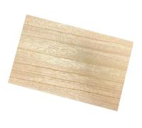 Tablero Madera Maciza Natural de Paulownia para Manualidades Decoración Proyectos de Bricolaje 1,2/1,5/1,8/2 cm de Grosor Tableros de Madera para Mesa Baldas Flotantes Escritorio(40x50 cm,1.8 cm)